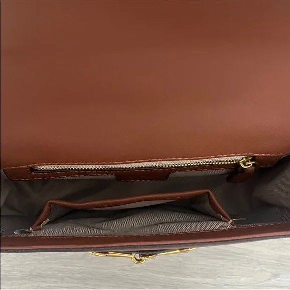 Tan and Brown Crossbody Bag - Picture 9 of 13